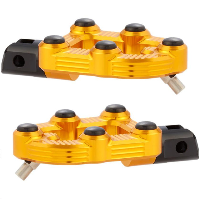 Arlen Ness 07-935 MX Footpegs - Gold Anodized