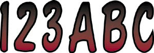 Hardline RUBKG200 Series 200 Premium Registration Kit - Gradation - Burgundy/Black