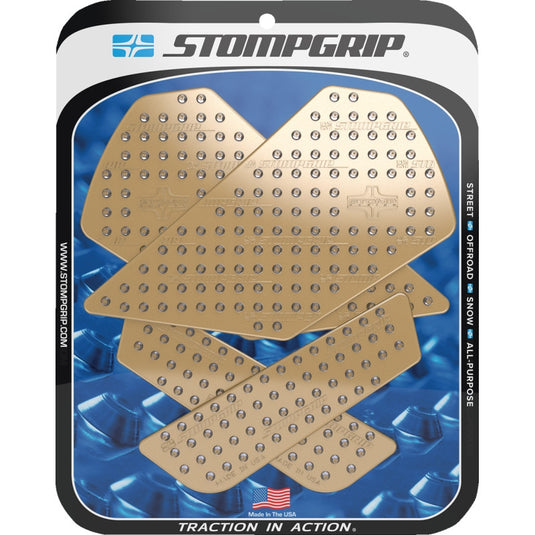 Stompgrip 55-10-0175C Volcano Profile Traction Tank Grip - Street - Clear