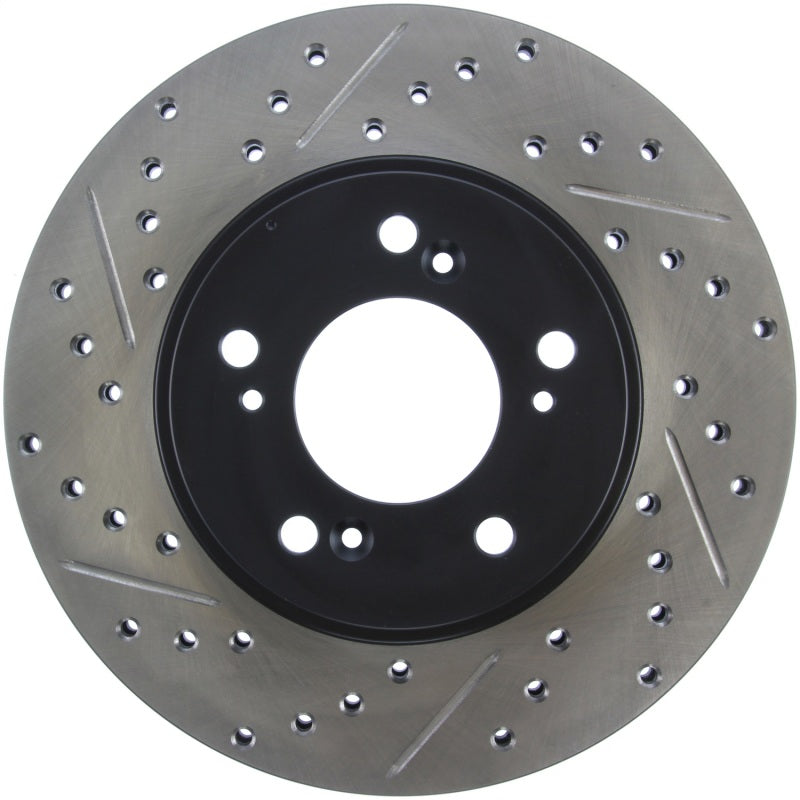 Load image into Gallery viewer, Stoptech 127.40026R ST Slot &amp; Drill Brake Rotors
