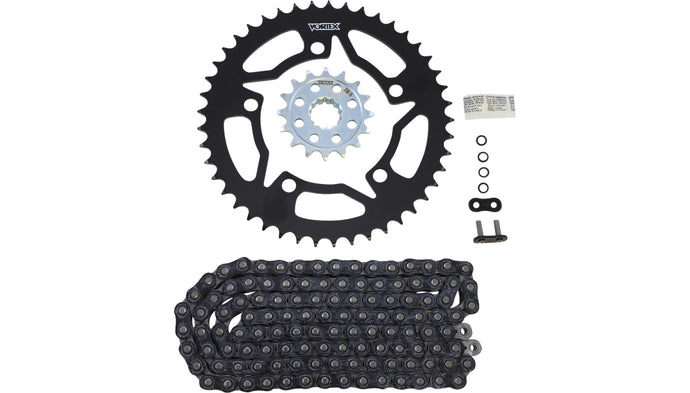 Vortex CK7612 GFRS Gofast 520 Conversion Chain and Sprocket Kit - Black
