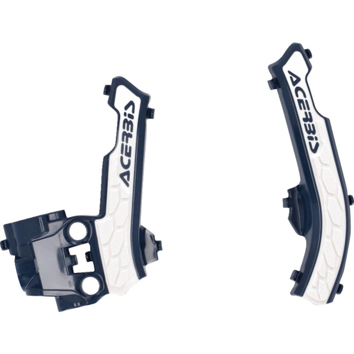 Acerbis 2979611006 X-Grip Frame Guard -Blue/White