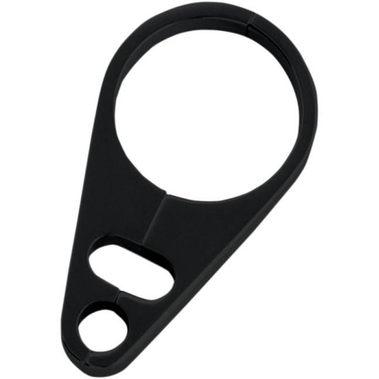 Wild 1 WO833B Billet Throttle,Idle and Brake Line Guide with 1-1/4in. Clamp - Black