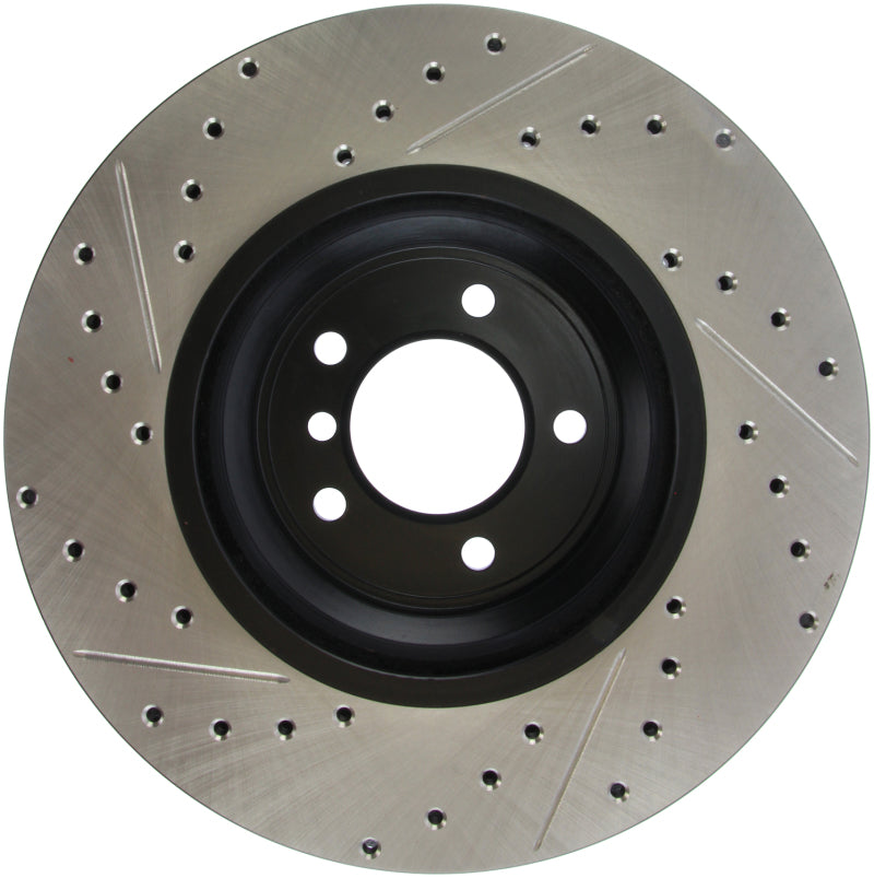Load image into Gallery viewer, Stoptech 127.34093L ST Slot &amp; Drill Brake Rotors
