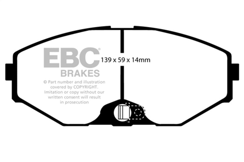 Load image into Gallery viewer, Ebc DP31471C EBC Redstuff Brake Pad Sets
