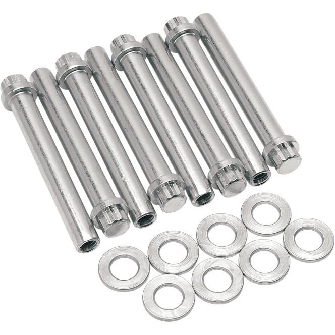 S&S Cycle 93-3070 3.374in.Headbolt Kit with .100in. Washers