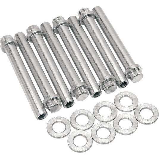 S&S Cycle 93-3070 3.374in.Headbolt Kit with .100in. Washers