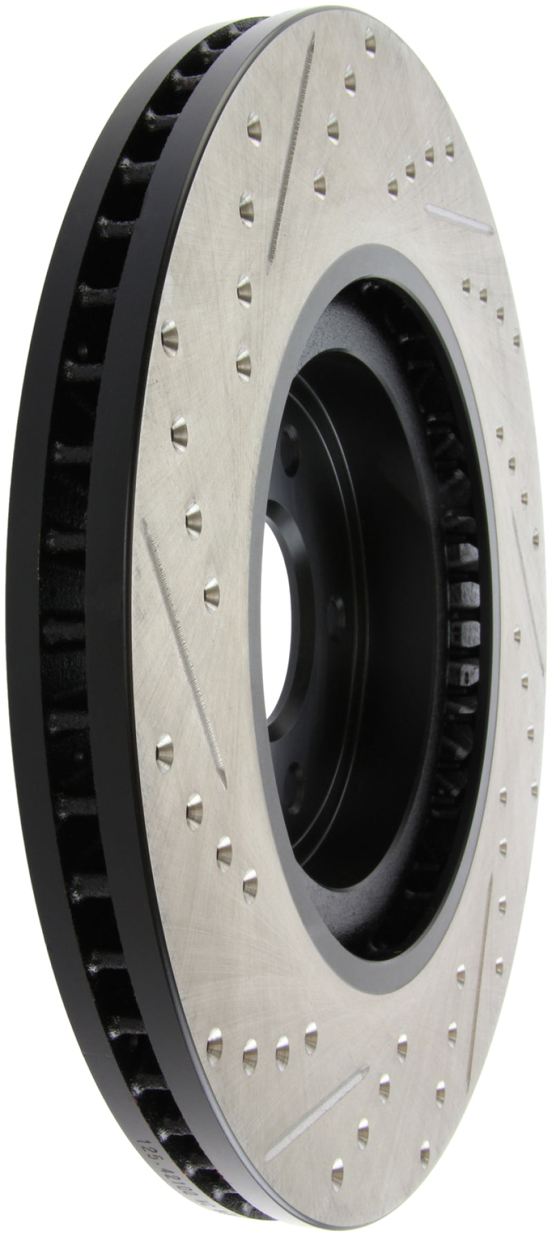 Load image into Gallery viewer, Stoptech 127.42100L ST Slot &amp; Drill Brake Rotors
