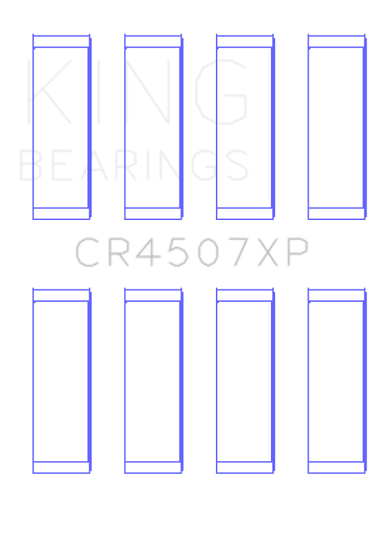 Load image into Gallery viewer, King Engine Bearings CR4507XP.026 KING Connecting Rod Bearings

