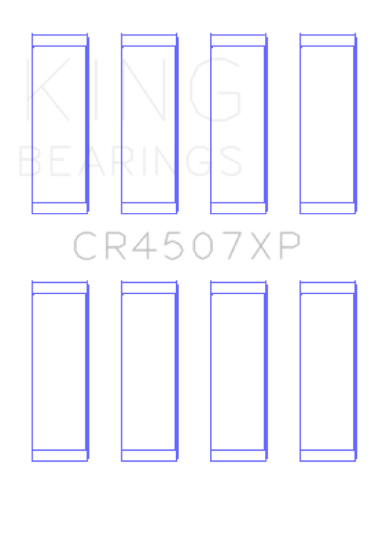 King Engine Bearings CR4507XP.026 KING Connecting Rod Bearings