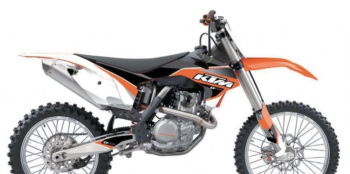 Dcor 20-30-103 COR 9 KTM Race Complete Graphics Kit - Black