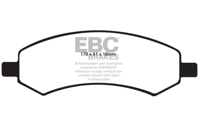 Ebc ED91738 EBC Extra Duty Brake Pad Sets