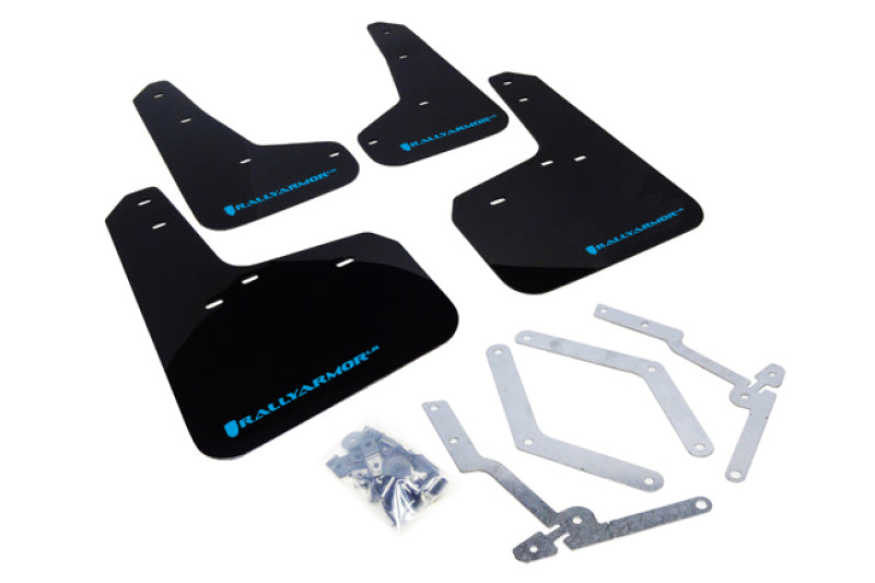 Load image into Gallery viewer, Rally Armor MF27-UR-BLK/NB RAL UR Blk Flap/Blue Logo
