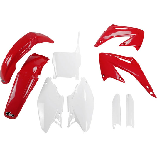Ufo Plastics HOKIT102F@999 Complete Body Kit - OEM (Red/White)