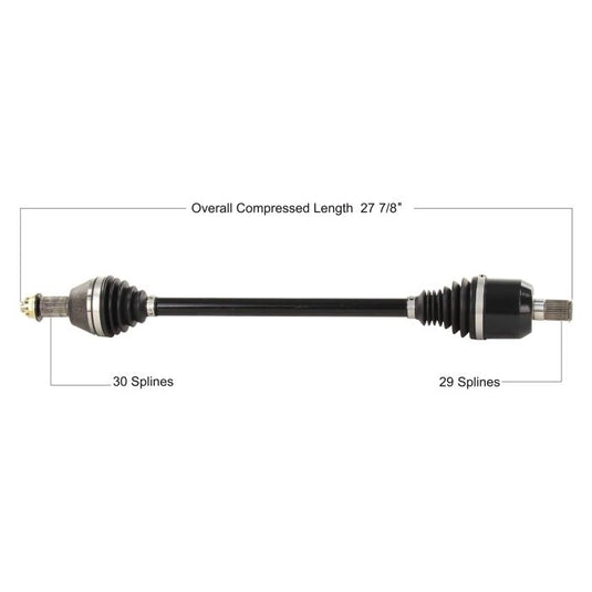 Tytaneum HON-6049HD Heavy Duty CV Axle