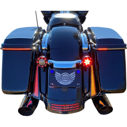 Custom Dynamics CD-FASCIADCBCMB Dual Color Fascia LED Panels - Gloss Black
