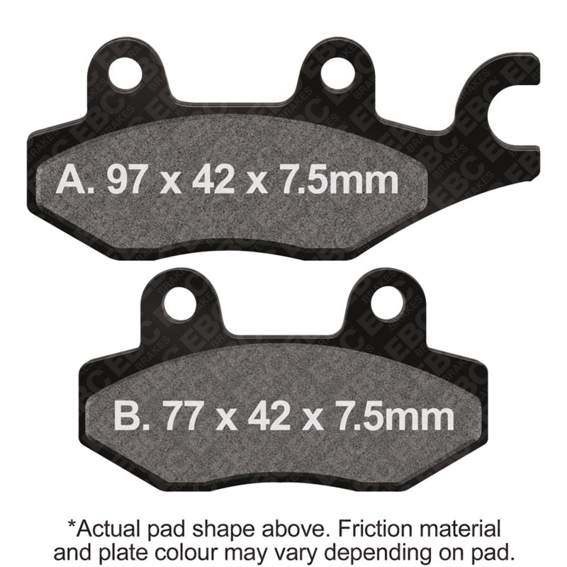 Load image into Gallery viewer, Ebc Powersports SXR165HH EBC SXR Brake Pads
