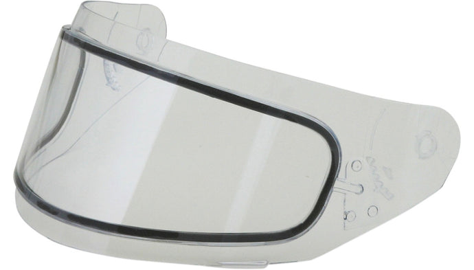 Afx AMPD Dual-Lens Snow Shield for FX-120 Helmets - Clear