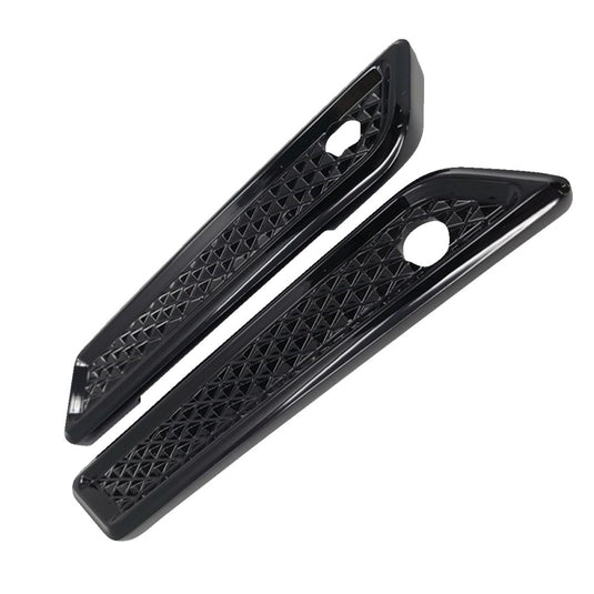 Covingtons C3010-B Saddlebag Hinge Covers - Diamondback - Black