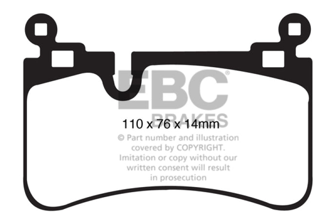 Ebc DP31839C EBC Redstuff Brake Pad Sets