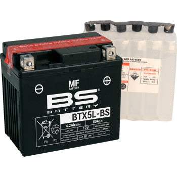 Bs Battery 300618 MF AGM Maintenance-Free Battery