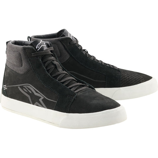 Alpinestars Ride-63 Leather Shoes (14, Black/White)