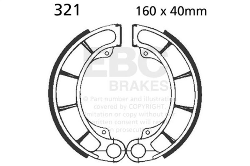 Load image into Gallery viewer, Ebc Powersports 321 EBC FA-SFA-X Brake Pads
