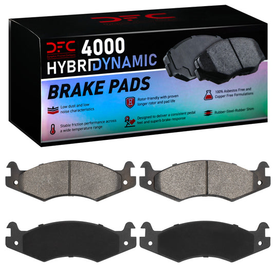 Dfc 4000-0651-00 DFC 4000 HybriDynamic Brake Pads