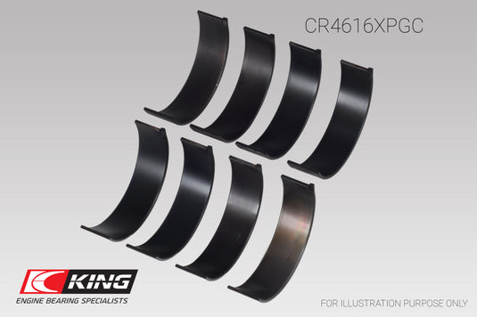 King Engine Bearings CR4616XPGC0.5 KING Connecting Rod Bearings