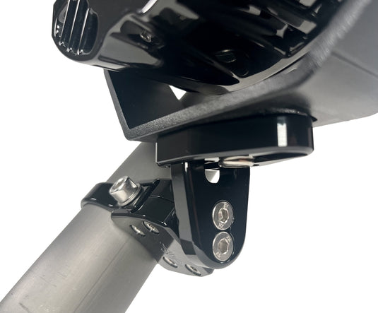 Axia Alloys MODLBALM-BK Adjustable Light Mount - Large Base - Black