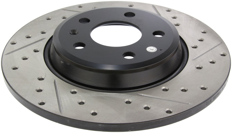 Load image into Gallery viewer, Stoptech 127.33127L ST Slot &amp; Drill Brake Rotors
