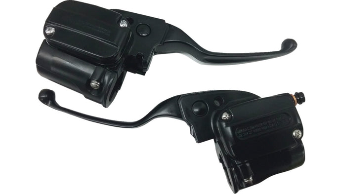 Drag Specialties 0610-2185 Brake/Hydraulic Clutch Control Kit - Black