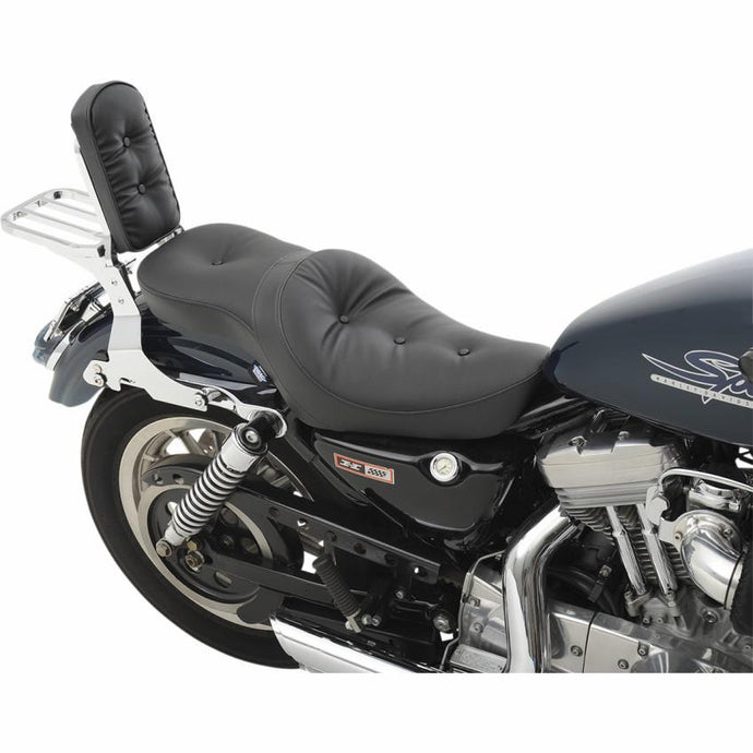 Drag Specialties 0804-0626 Low Profile Double Bucket Seat - Pillow