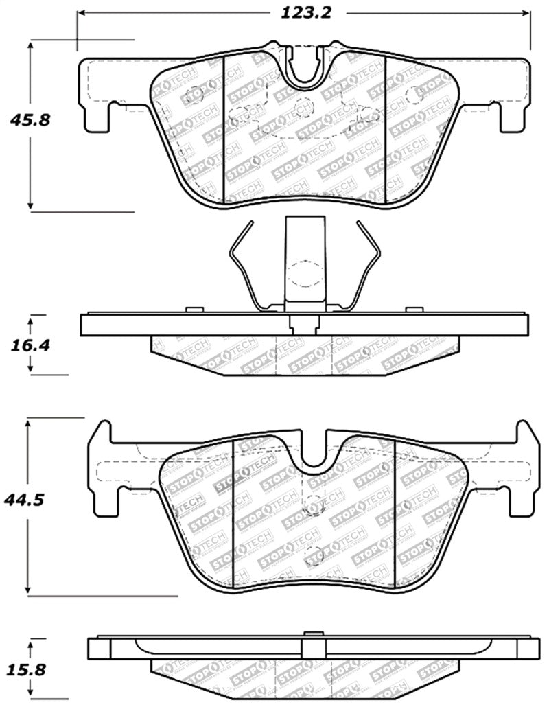 Load image into Gallery viewer, Stoptech 309.16130 ST Sport Brake Pads

