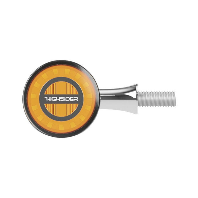 Highsider 204-347 Rocket Bullet LED Turn Signal - Chrome