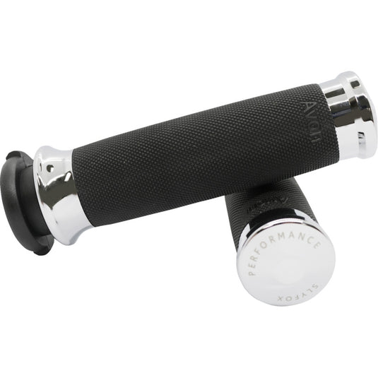 Slyfox CC-85-CH-FOX Custom Contour Grips - Chrome