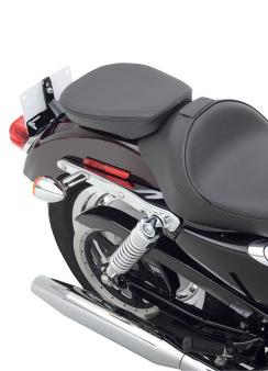 Drag Specialties 0804-0409 Wide Rear Seat - Smooth