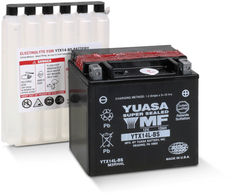 Load image into Gallery viewer, Yuasa Battery YUAM3RH4L YSA Maintenance Free Battery
