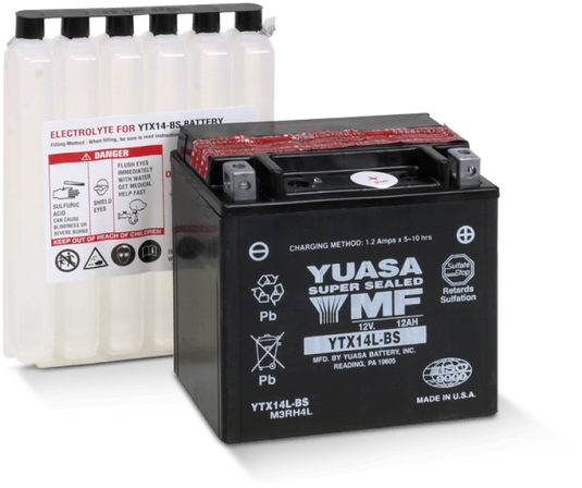 Yuasa Battery YUAM3RH4L YSA Maintenance Free Battery