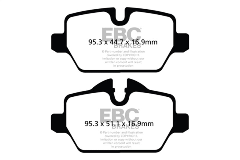 Load image into Gallery viewer, Ebc DP42102R EBC Yellowstuff Brake Pad Sets
