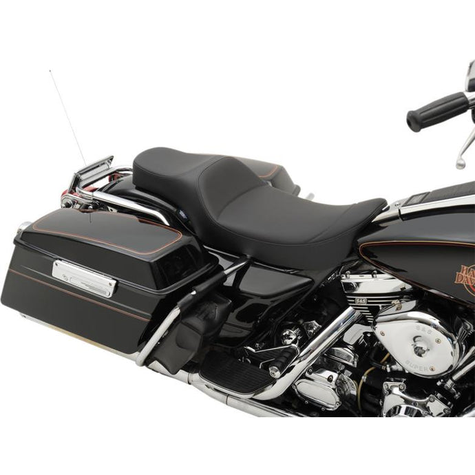 Drag Specialties 0801-1127 Extended Reach Predator Seat - Mild Stitch