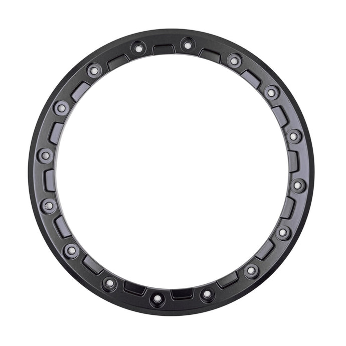 Raceline Wheels RBL-14B-A93-RING-16 Replacement Podium Beadlock Ring - Black- 14in.