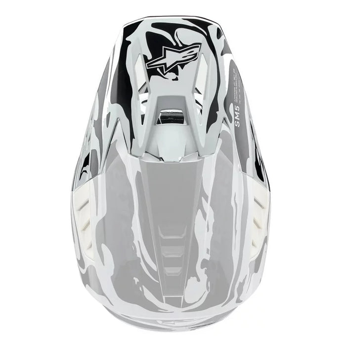 Alpinestars Visor for S-M5 Mineral Helmet - Cool Gray/Dark Gray