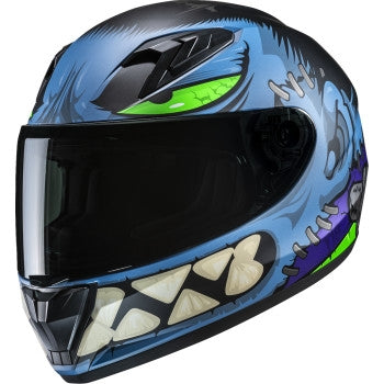 Load image into Gallery viewer, Hjc Y10 Frank Youth Helmet (Medium, Semi-Flat Blue (MC-2SF))
