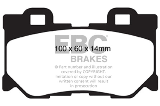 Ebc DP51824NDX EBC Bluestuff Brake Pad Sets