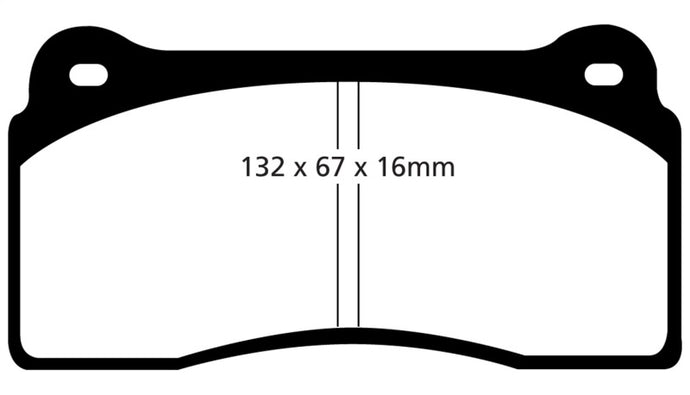 Ebc DP91110 EBC Orangestuff Brake Pad Sets