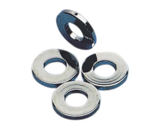 Drag Specialties DS192393 Flat Chrome Washers - 13/32in. I.D. - 7/8in. O.D. - 1/8in. thick
