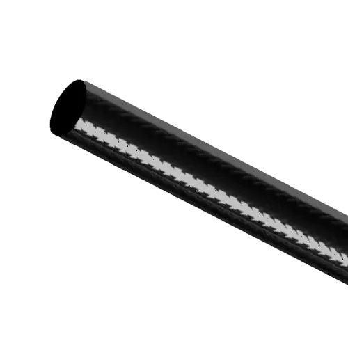 Goodridge 600-03ABK-12 600 Series PTFE Stainless Braided Hose - 12ft. - Black