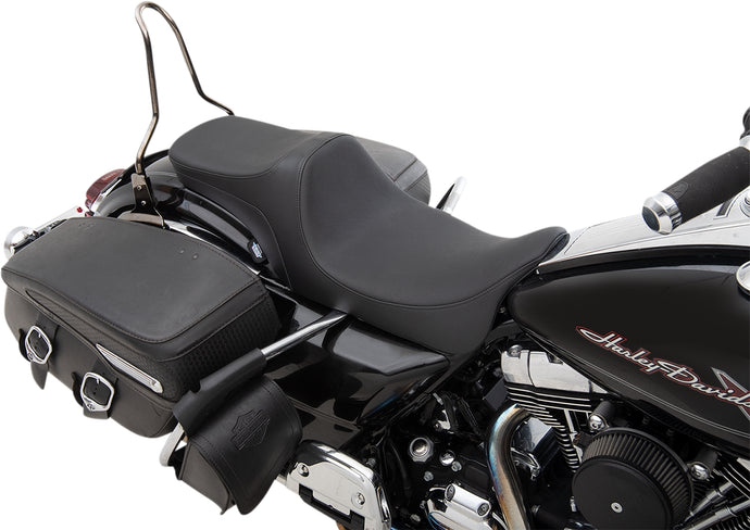 Drag Specialties 0801-1303 Pretadotr III 2-Up Seat - Smooth