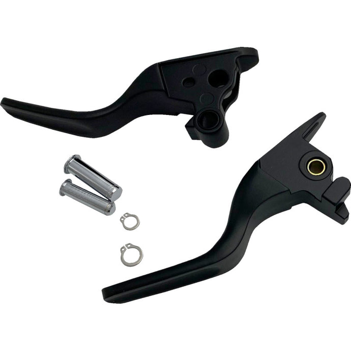 Drag Specialties 0610-2324 Short Lever Set - Black